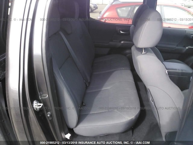 3TMDZ5BN7HM024057 - 2017 TOYOTA TACOMA DBL CAB/SR5/TRD SPORT/OR BLACK photo 8