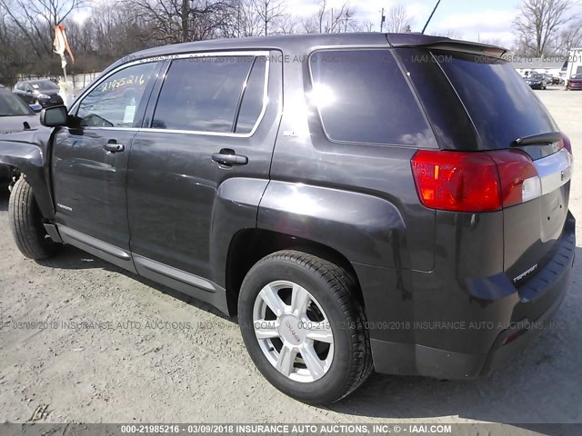 2GKALMEK1F6219910 - 2015 GMC TERRAIN SLE GRAY photo 3