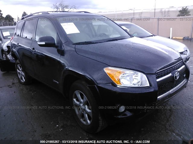 2T3DK4DV1BW047156 - 2011 TOYOTA RAV4 LIMITED BLACK photo 1