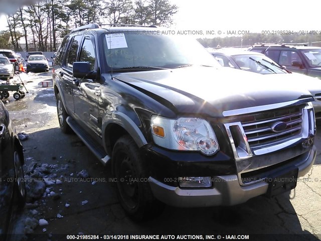 1FMEU74E16UA12227 - 2006 FORD EXPLORER EDDIE BAUER BLACK photo 1