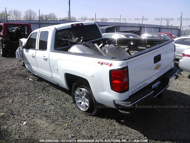 1GCVKREC9GZ420403 - 2016 CHEVROLET SILVERADO K1500 LT WHITE photo 3