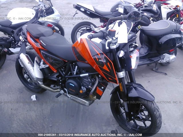 VBKLDV409GM785225 - 2016 KTM 690 DUKE ORANGE photo 1