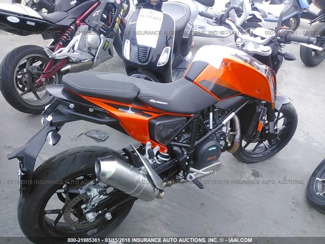 VBKLDV409GM785225 - 2016 KTM 690 DUKE ORANGE photo 4