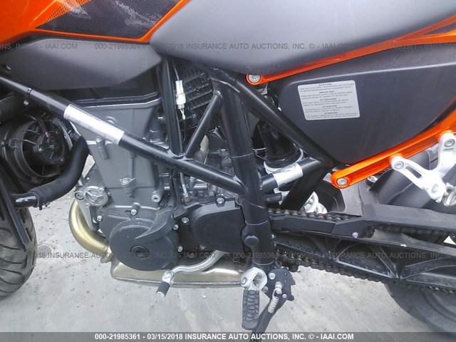 VBKLDV409GM785225 - 2016 KTM 690 DUKE ORANGE photo 9