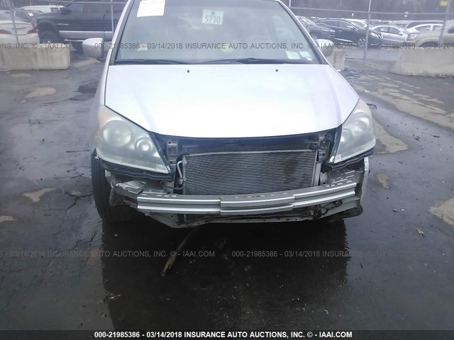 5FNRL38608B418712 - 2008 HONDA ODYSSEY EXL ვერცხლისფერი ფოტო 6