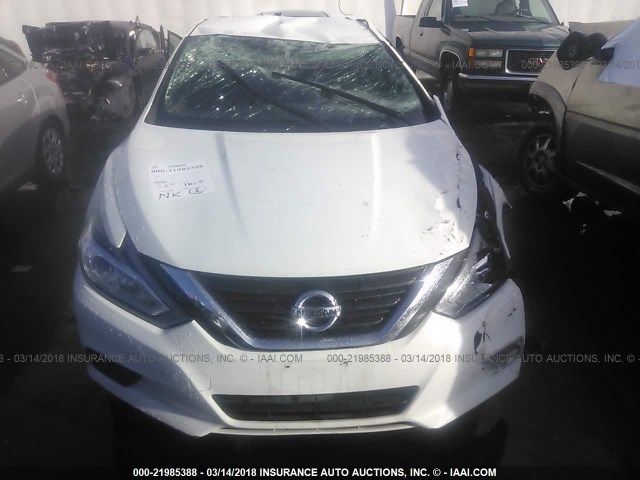 1N4AL3AP0GN327008 - 2016 NISSAN ALTIMA 2.5/S/SV/SL/SR WHITE photo 6