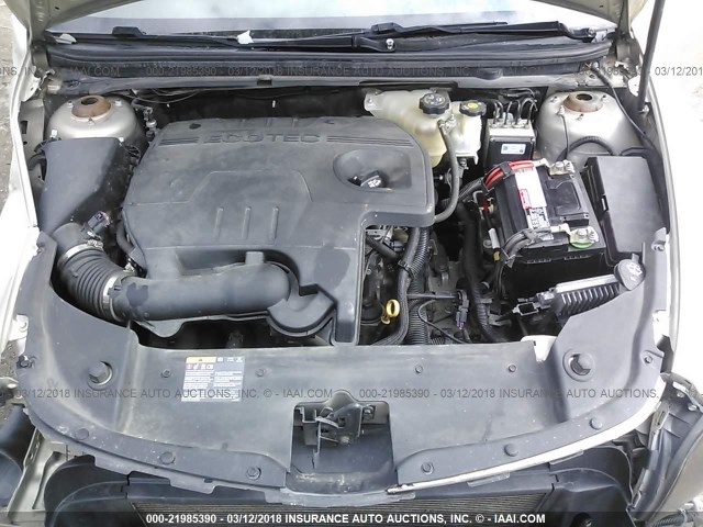 1G1ZB5E08CF170057 - 2012 CHEVROLET MALIBU LS TAN photo 10