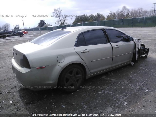 1G1ZB5E08CF170057 - 2012 CHEVROLET MALIBU LS TAN photo 4
