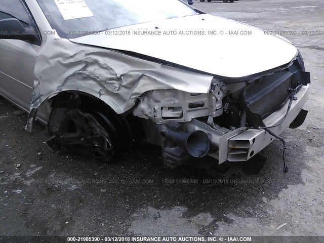 1G1ZB5E08CF170057 - 2012 CHEVROLET MALIBU LS TAN photo 6