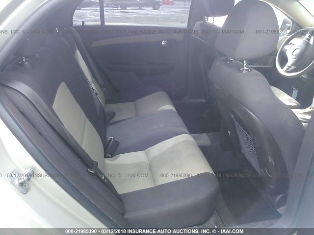 1G1ZB5E08CF170057 - 2012 CHEVROLET MALIBU LS TAN photo 8