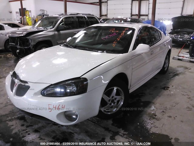 2G2WS522641114986 - 2004 PONTIAC GRAND PRIX GT2 WHITE photo 2