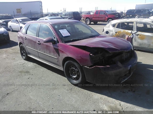 1G1ZT61876F168335 - 2006 CHEVROLET MALIBU MAXX LT RED photo 1