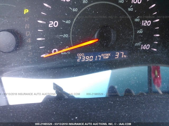 4T1BE46K28U219312 - 2008 TOYOTA CAMRY CE/LE/XLE/SE BLACK photo 7