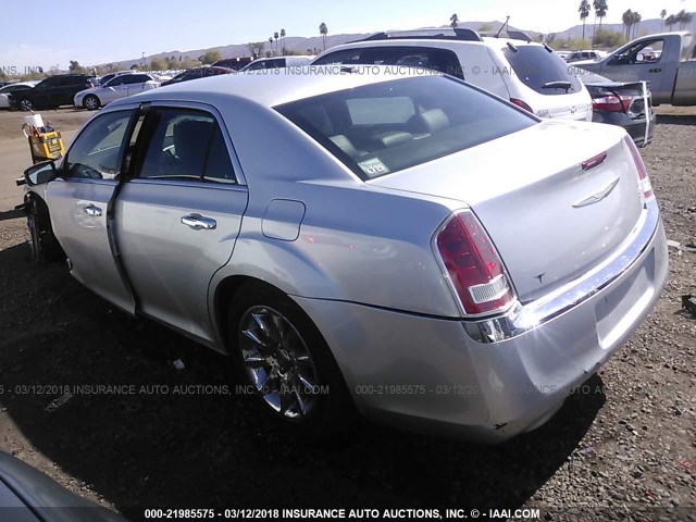 2C3CCACG3CH251148 - 2012 CHRYSLER 300 LIMITED SILVER photo 3