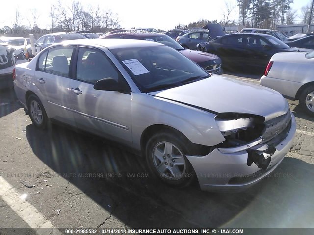 1G1ZT52835F246603 - 2005 CHEVROLET MALIBU LS Күміс фото 1