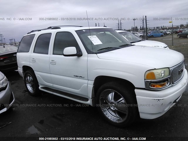 1GKEK63U62J275195 - 2002 GMC DENALI WHITE photo 6