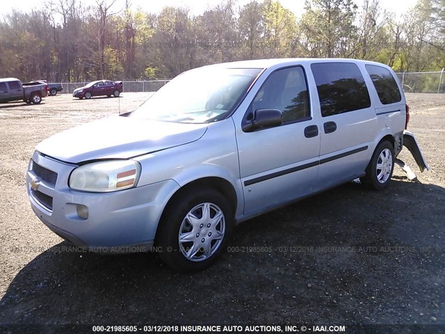 1GNDV23W07D188477 - 2007 CHEVROLET UPLANDER LS Light Blue photo 2