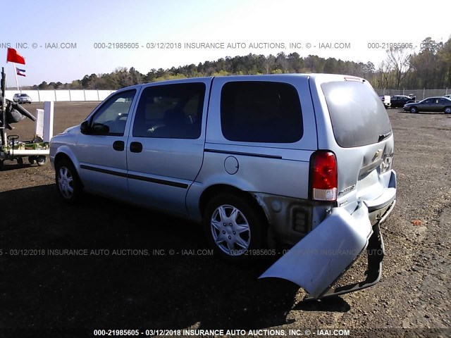 1GNDV23W07D188477 - 2007 CHEVROLET UPLANDER LS Light Blue photo 3