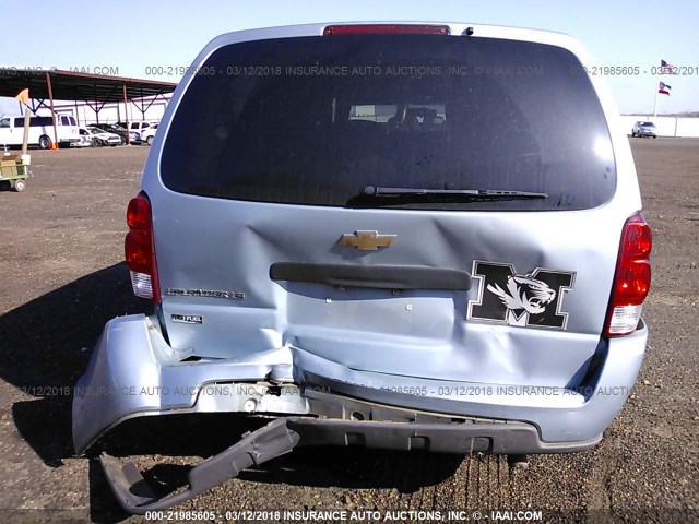 1GNDV23W07D188477 - 2007 CHEVROLET UPLANDER LS Light Blue photo 6