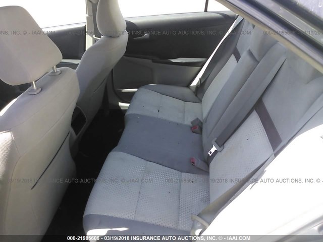 4T4BF1FK7CR167346 - 2012 TOYOTA CAMRY SE/LE/XLE ნაცრისფერი ფოტო 8