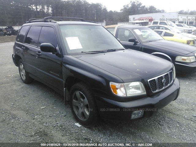 JF1SF65672H750268 - 2002 SUBARU FORESTER S 黑色 照片 1