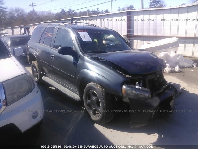 1GNDT13S862315211 - 2006 CHEVROLET TRAILBLAZER LS/LT BLACK photo 1