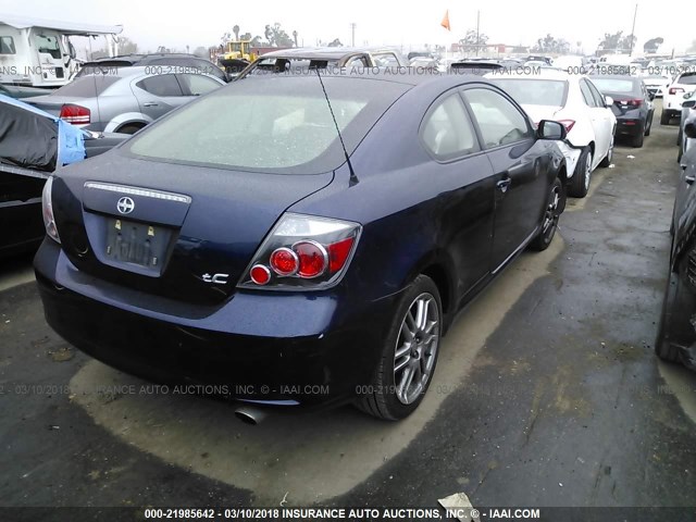 JTKDE3B73A0302567 - 2010 TOYOTA SCION TC 深蓝色 照片 4