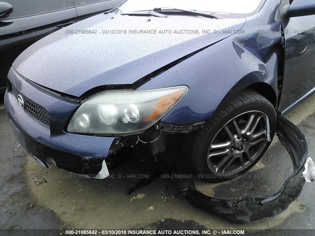 JTKDE3B73A0302567 - 2010 TOYOTA SCION TC 深蓝色 照片 6