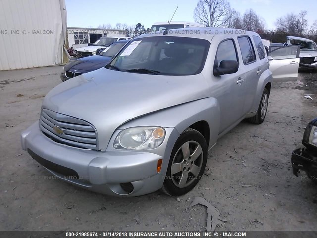 3GNBAAFW8BS650477 - 2011 CHEVROLET HHR LS SILVER photo 2