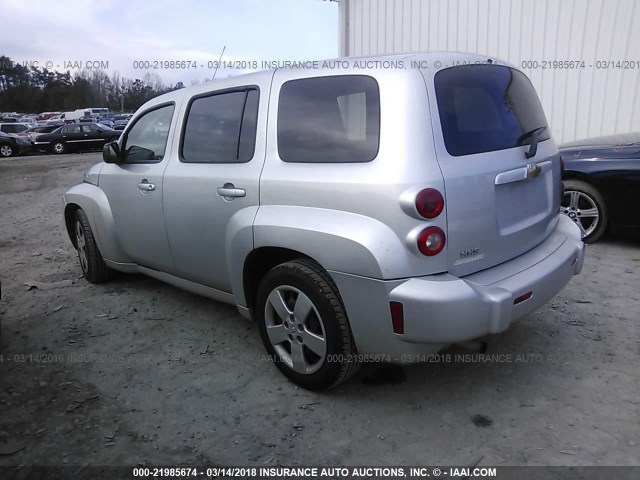 3GNBAAFW8BS650477 - 2011 CHEVROLET HHR LS SILVER photo 3