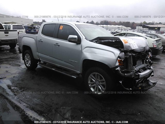 1GTG6DENXH1269976 - 2017 GMC CANYON SLT GRAY photo 1