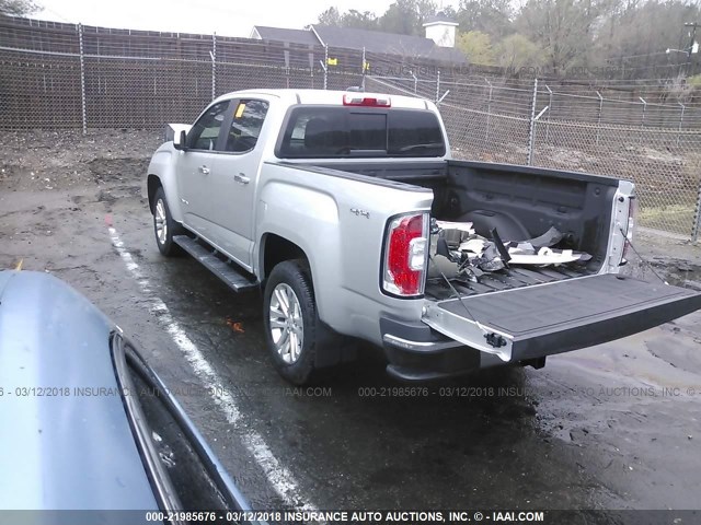 1GTG6DENXH1269976 - 2017 GMC CANYON SLT GRAY photo 3