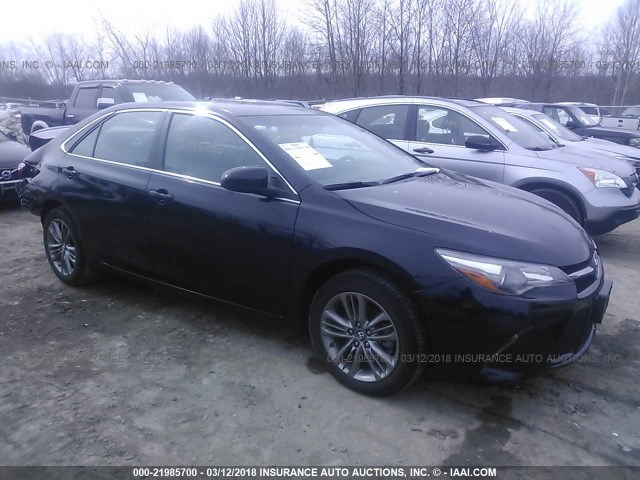 4T1BF1FK3HU322542 - 2017 TOYOTA CAMRY LE/XLE/SE/XSE BLACK photo 1