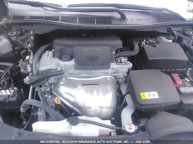 4T1BF1FK3HU322542 - 2017 TOYOTA CAMRY LE/XLE/SE/XSE BLACK photo 10
