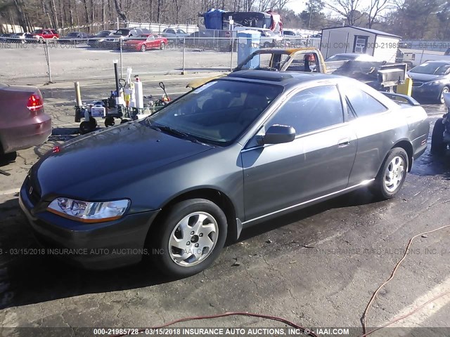 1HGCG3253XA028125 - 1999 HONDA ACCORD EX GRAY photo 2