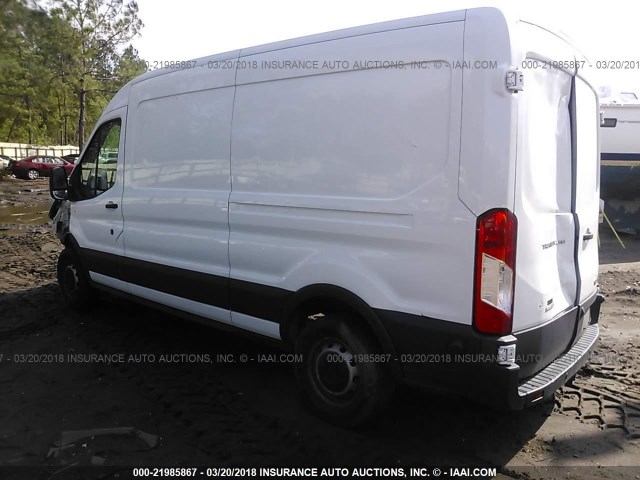 1FTYR2CG0GKA82310 - 2016 FORD TRANSIT T-250 WHITE photo 3