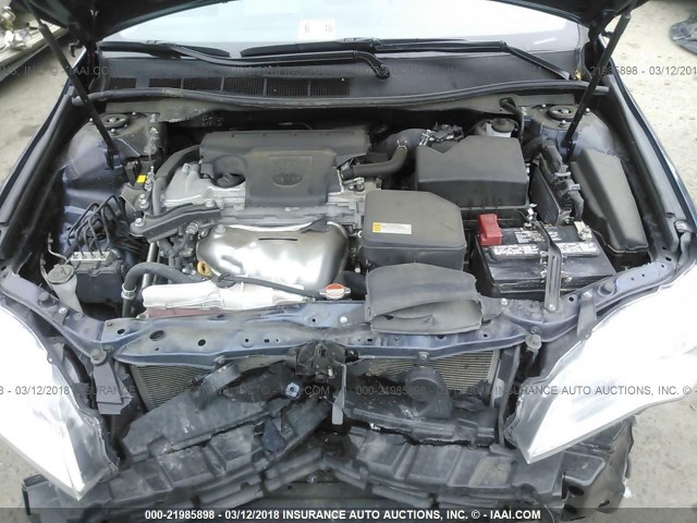 4T1BF1FK1GU505114 - 2016 TOYOTA CAMRY LE/XLE/SE/XSE BLUE photo 10