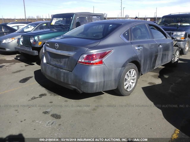 1N4AL3AP1FC481690 - 2015 NISSAN ALTIMA 2.5/S/SV/SL SILVER photo 4