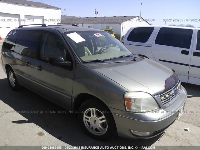 2FMZA52256BA19341 - 2006 FORD FREESTAR SEL GRAY photo 1