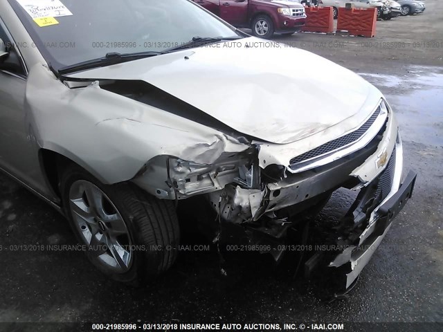 1G1ZC5E09AF210088 - 2010 CHEVROLET MALIBU 1LT 棕色 照片 6