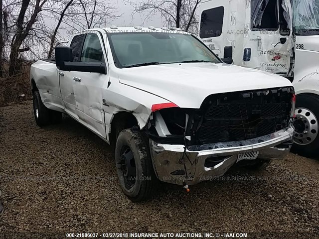 3C63RRHL7FG626663 - 2015 RAM 3500 SLT WHITE photo 1