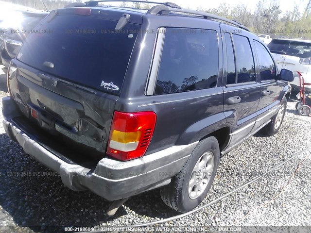 1J4G258S5XC757734 - 1999 JEEP GRAND CHEROKEE LAREDO GRAY photo 4