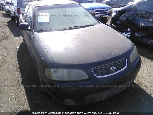 3N1BB51D21L115921 - 2001 NISSAN SENTRA SE BLACK photo 6