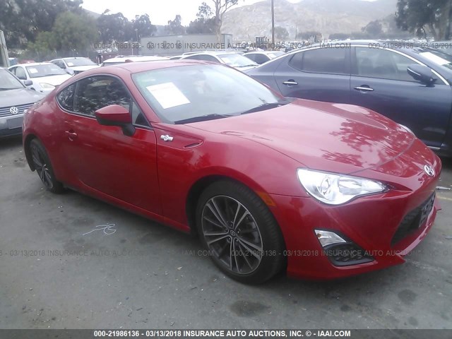 JF1ZNAA10F8708190 - 2015 TOYOTA SCION FR-S წითელი ფოტო 1