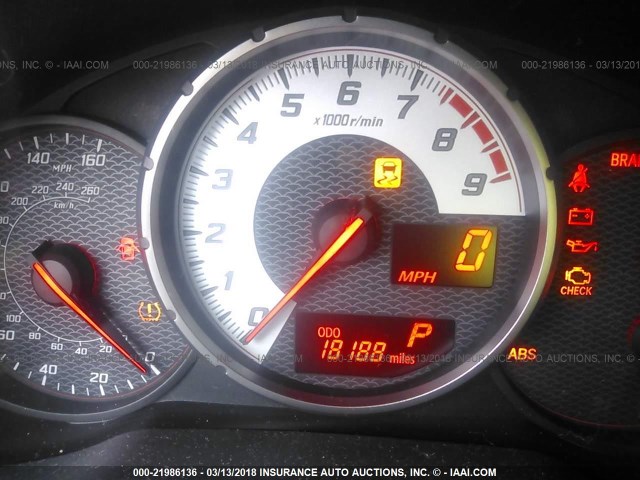 JF1ZNAA10F8708190 - 2015 TOYOTA SCION FR-S წითელი ფოტო 7