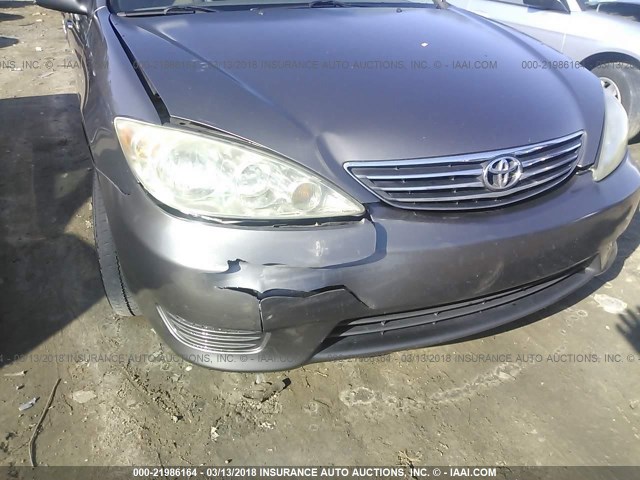 4T1BE32K55U523018 - 2005 TOYOTA CAMRY LE/XLE/SE GRAY photo 6