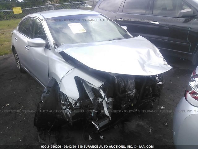 1N4AL3APXFN323711 - 2015 NISSAN ALTIMA 2.5/S/SV/SL SILVER photo 1