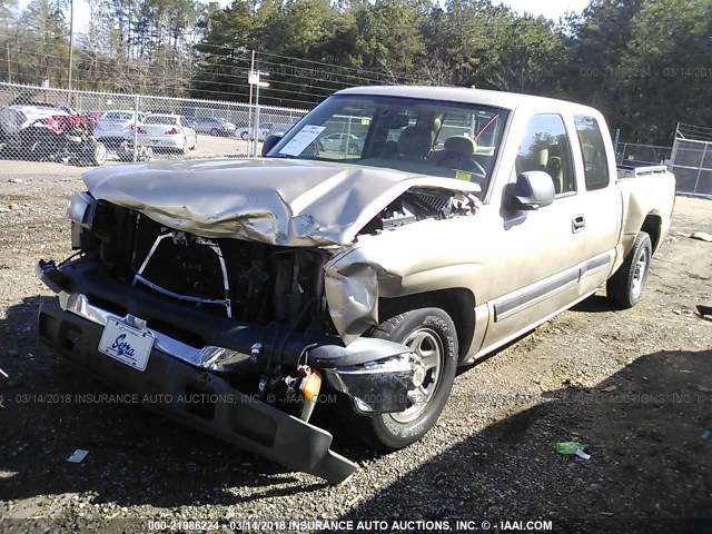 2GCEC19V941217879 - 2004 CHEVROLET SILVERADO C1500 Champagne photo 2