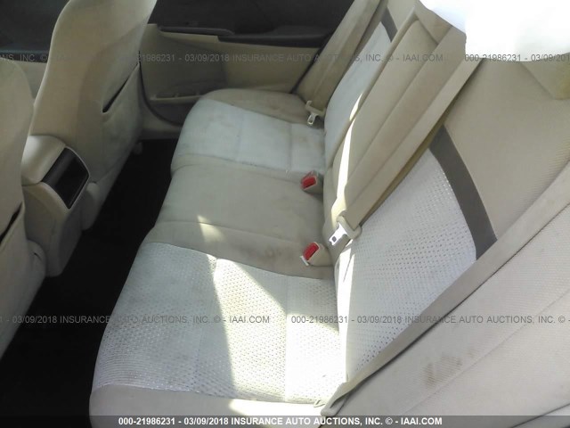 4T1BF1FK2CU517086 - 2012 TOYOTA CAMRY SE/LE/XLE 红色 照片 8