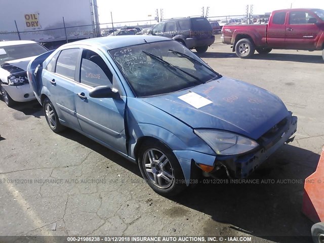 1FAFP34381W365588 - 2001 FORD FOCUS SE/SE SPORT BLUE photo 1